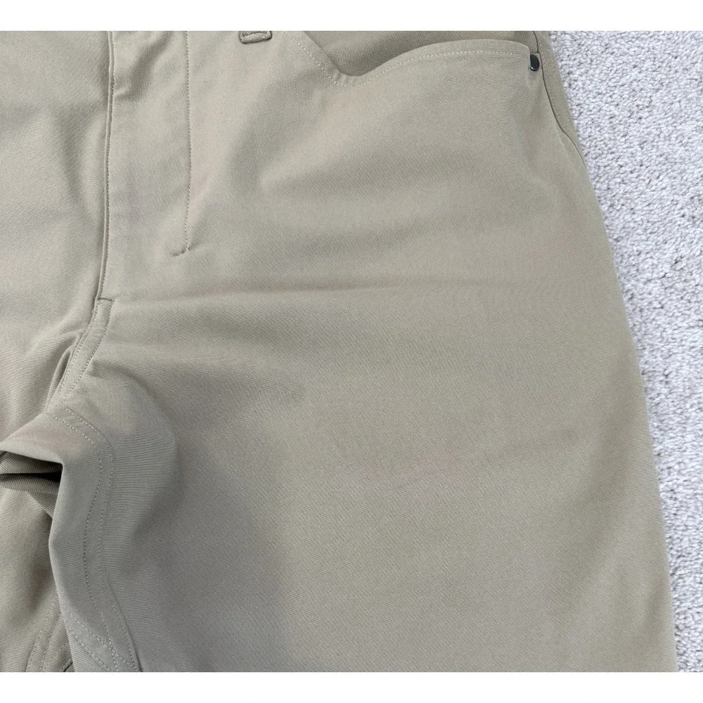 Lululemon Pants Men's 32x31 Tan ABC Classic Fit 5 Pocket Warpstreme Golf Chino